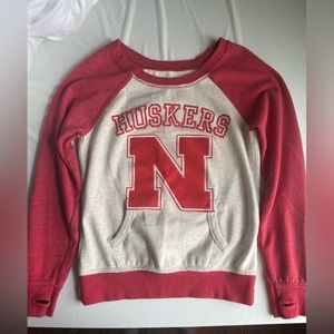 NE Huskers sweater